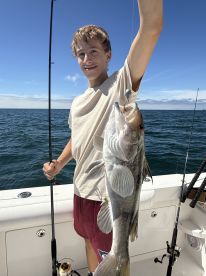 Sandbass fishing on the AM half day