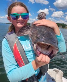 Huge Mouth on big Flathead