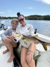 I love to see the girls fishing in the g