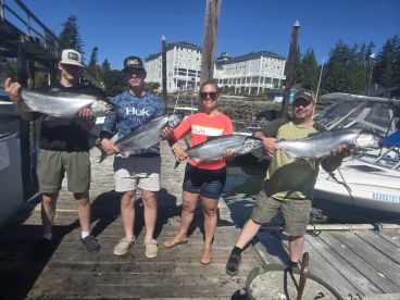 Big salmon are here for the taking!