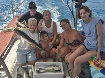 Big catch, plenty smiles and quality tea