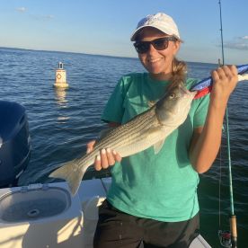 Stripers galore and a nice speck!