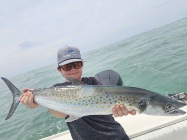 Makarell fest out there with live bait