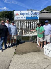 Great fishing out of saugatuck, Michigan