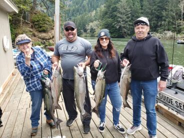 Fall Chinook and coho fishing