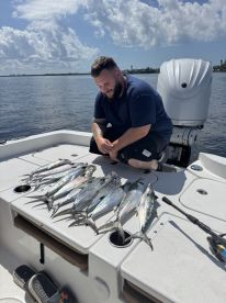 Awesome Spanish mackerel bite