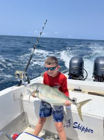 Young Angler on his first Indian ocean c