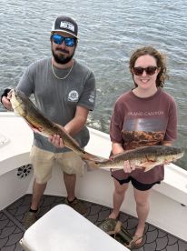 Redfish are biting!