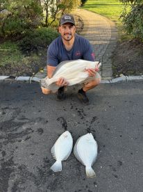 Mike and joey had a blast catching fluke