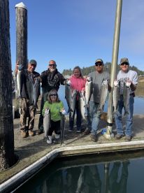 Will be winding down are ocean coho end of mo