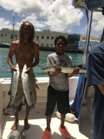 Captain Danny and young Angler Guest