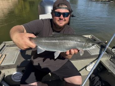 Steelhead and salmon fishing on the big 