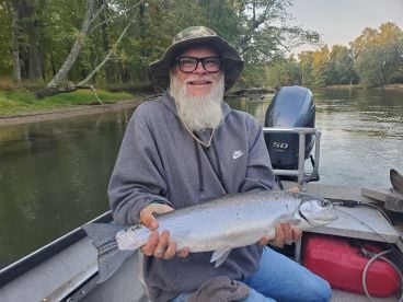 fall steelhead are showing up!