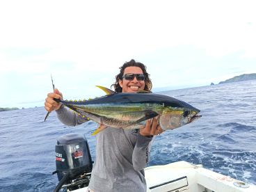 three-quarter day of fishing