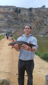 100% guaranteed catch with Eli and frien