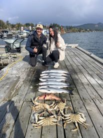 Another good day of coho fishing