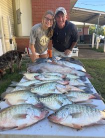 Slabs and slobs! Big crappie and catfish