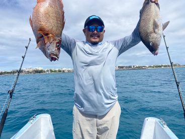 Deep bottom fishing (jigging and life ba