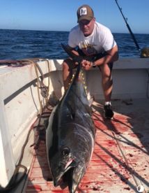 Bluefin to 150 pounds close and Thresher