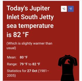 Cooler temps are coming! 