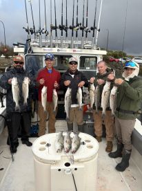 50 stripers casting swimbaits today!!