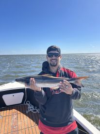 Inshore fishing was great on a windy day