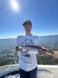 Redfish bite was on fire!