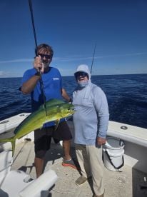 Mahi,and sailfish are really good this m