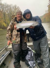 Steelhead fishing on the big manistee ri