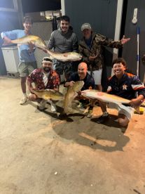 Don't fish on a small center console. Fi