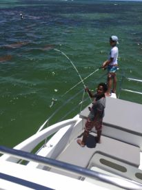 Inshore fishing punta cana rich and famous catamaran