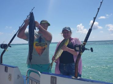 One day of fishing