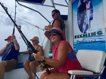 One rainy Fishing