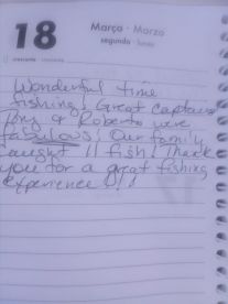 Fishing reports