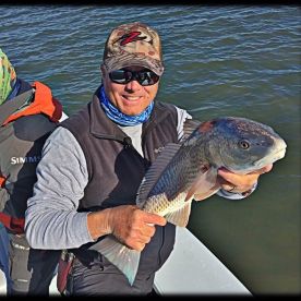 Even the Capt gets to catch some