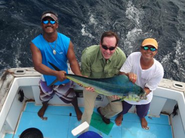First Dorado we caught