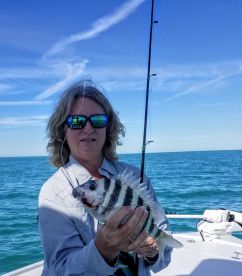 The Sheepshead bite is pretty active.