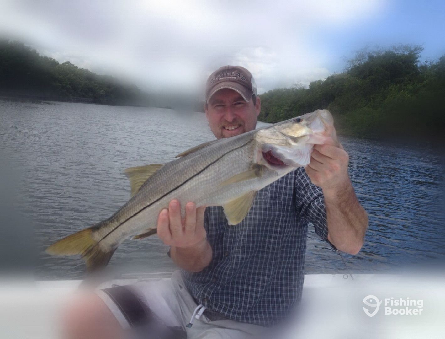 Fishing Snook in Puerto Rico.