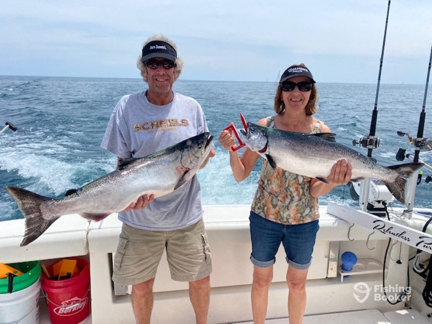20 lb and 14 lb King Salmon