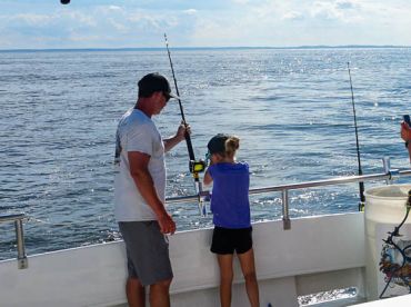 Reeling in the big one!