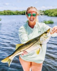 Hot Snook bite !