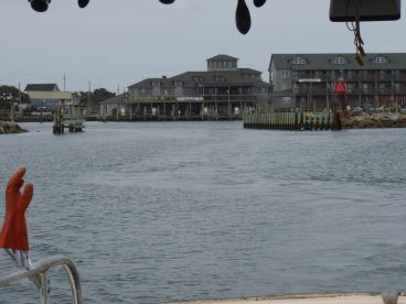 Leaving Hatteras due to hurricane