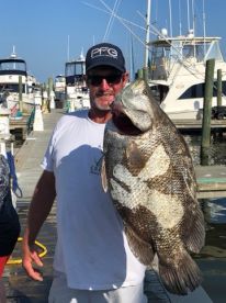 Captain Brandon with this nice Triple Tail