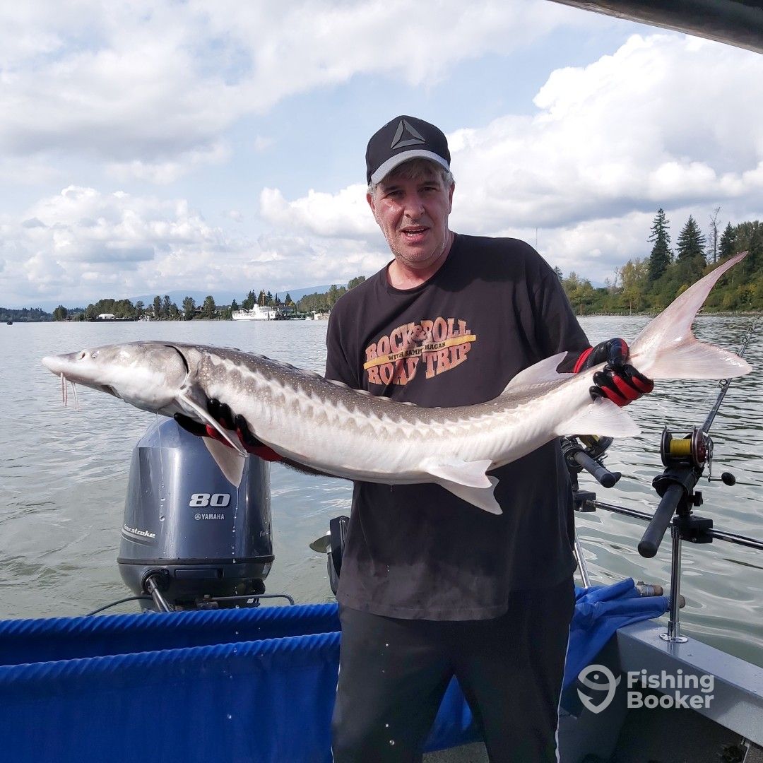 This fish gave Steve made his arms ache even more!