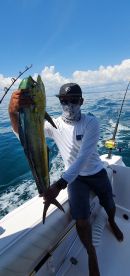 Great mahi action on the deep diver!
