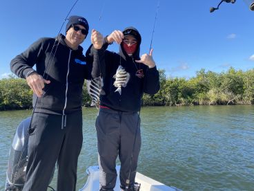 We catch fish!