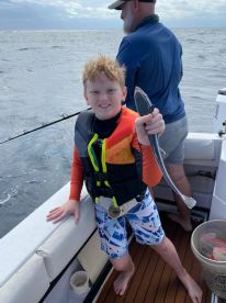 Kids fishing trip