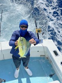 Setting up for the big catch!