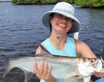 Fun Sized Tarpon Fishing is outstanding