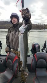 Trout fishing is on ?